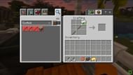 The crafting recipe for the spear (Image via YouTube/Minecraft)